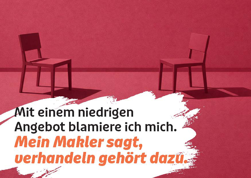 Mit einem niedrigen Angebot blamiere ich mich.