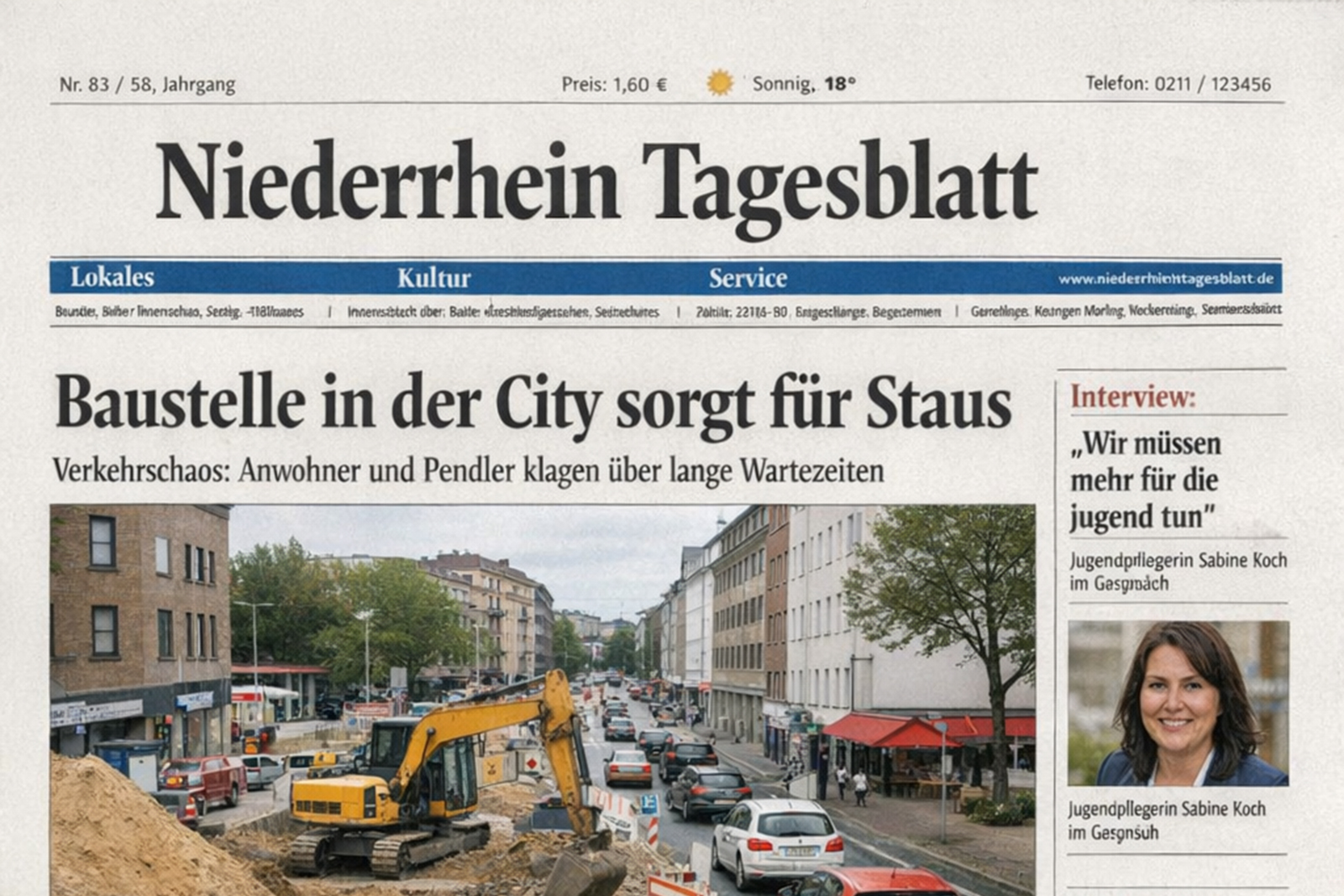 Bild einer Tageszeigunt