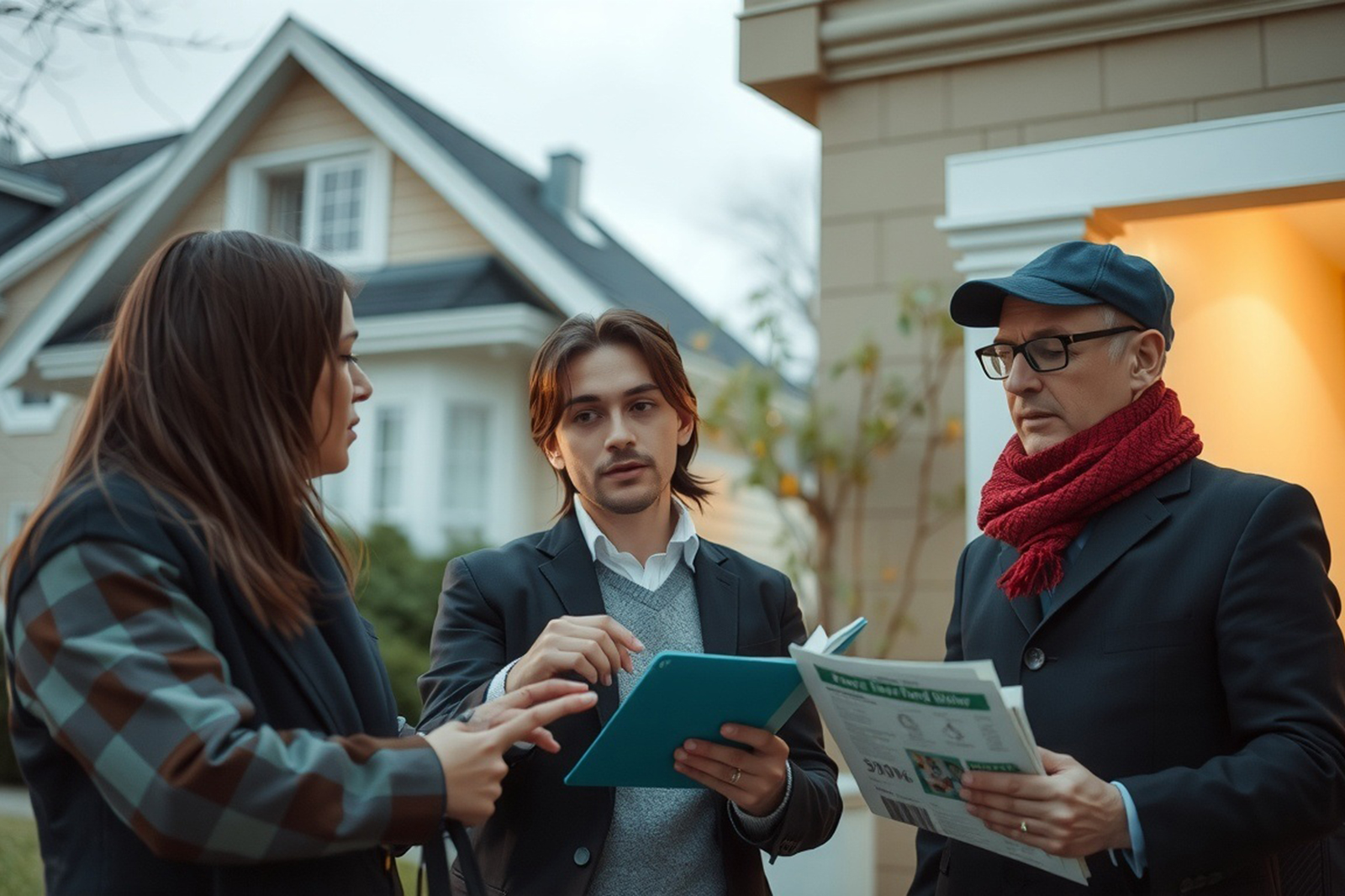 Ehepaar bei Beratung