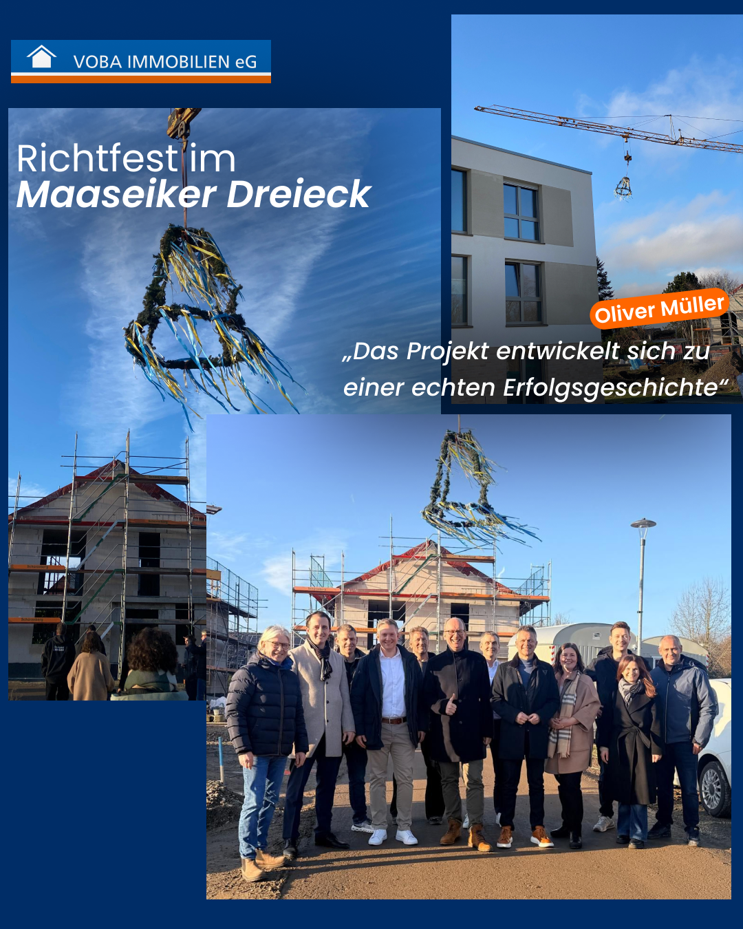 Richtfest 1 Richtfest am 05.12.2025: Eine echte Erfolgsgeschichte